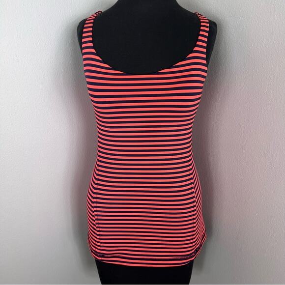 Lululemon Free To Be Tank Orange Stripe - Picture 9 of 9